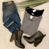 Stiefel Fleur Chelsea schwarz - Gluecksboutique®