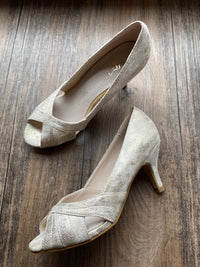 Pumps Gold Schimmer - Gluecksboutique®