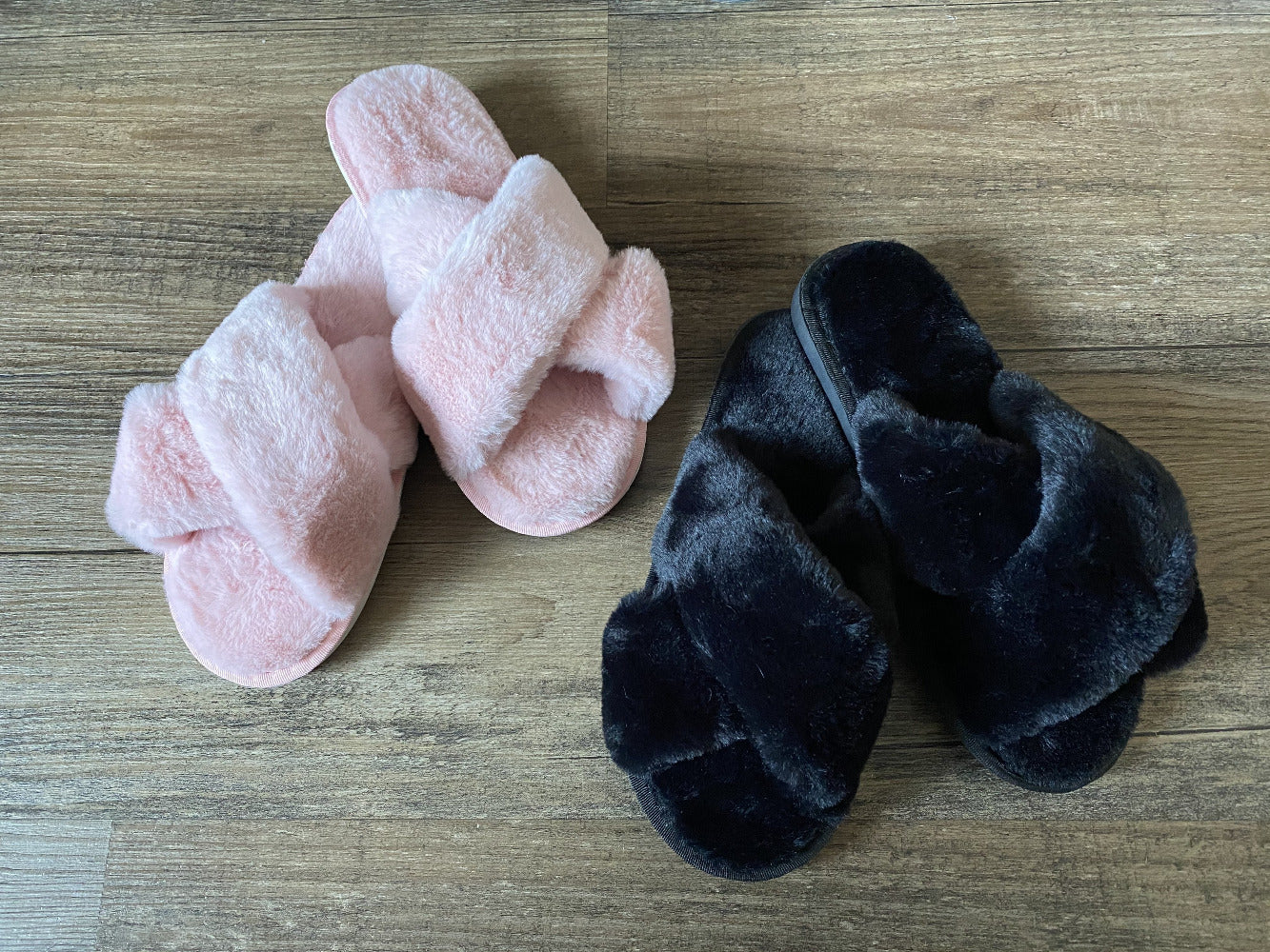 Cozy Fake Fur Hausschuhe - Gluecksboutique®