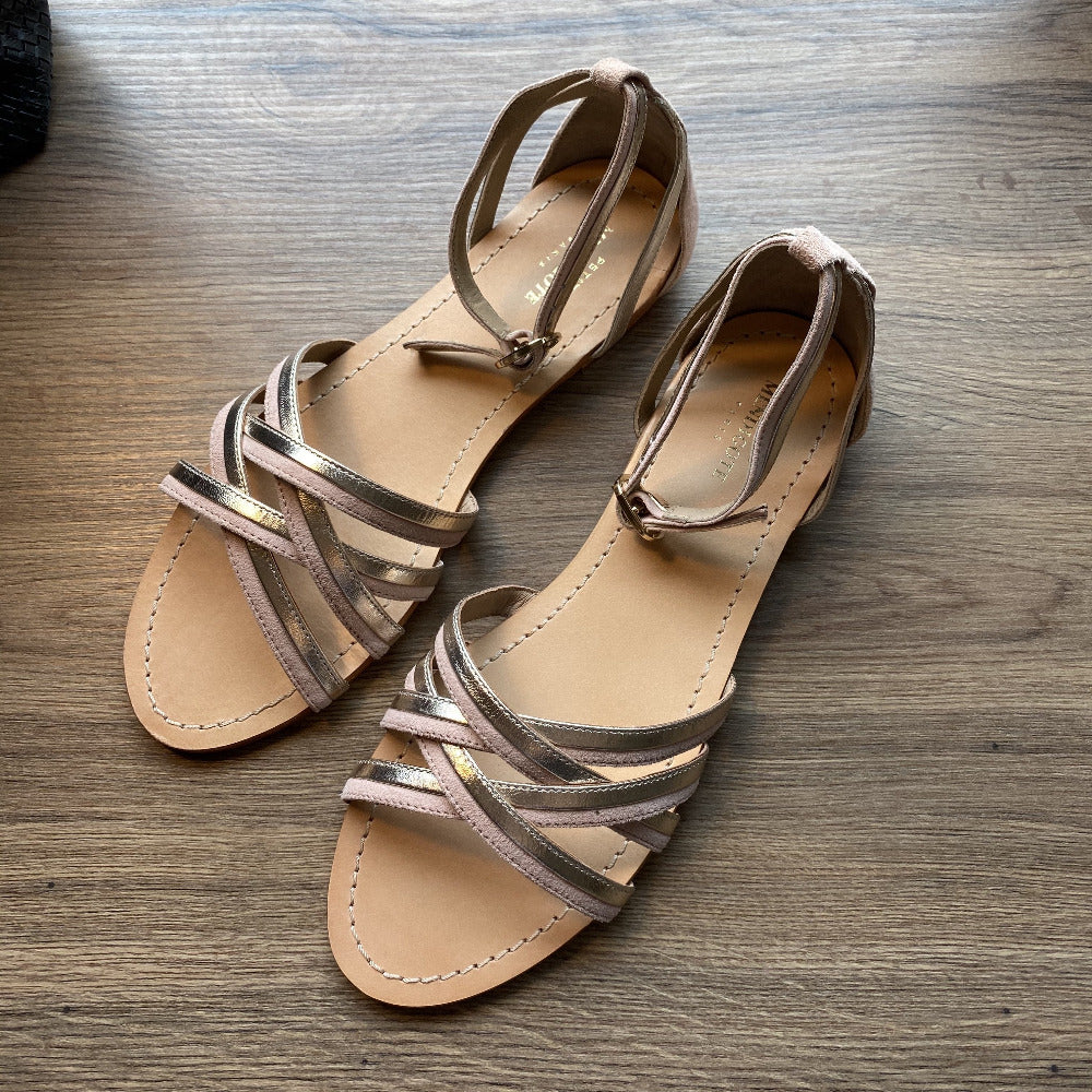 Sandalen Baker Goat Sue Petite Mendigote Poudre - Gluecksboutique®