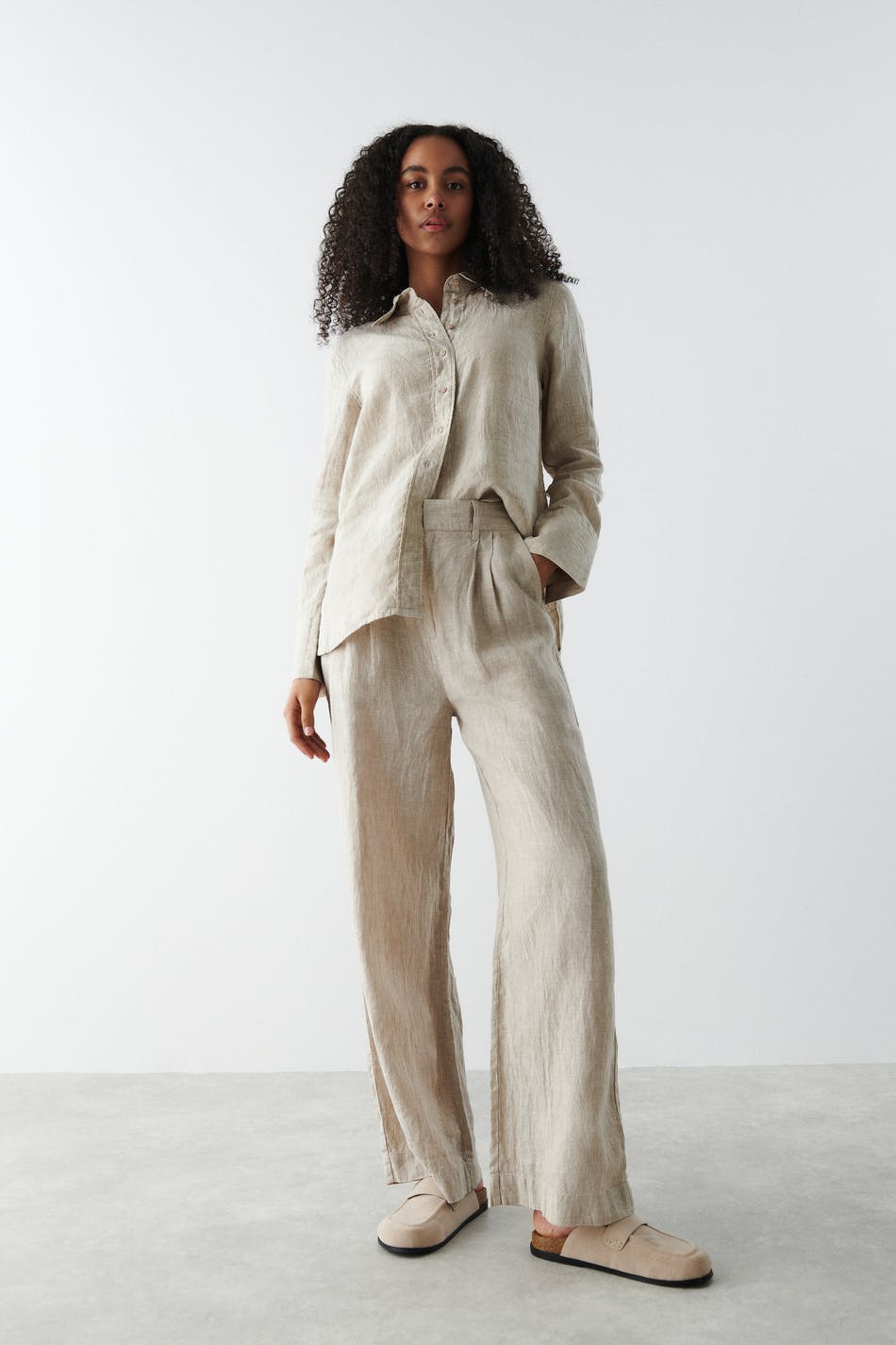 Denise Linen Trousers - Gluecksboutique®