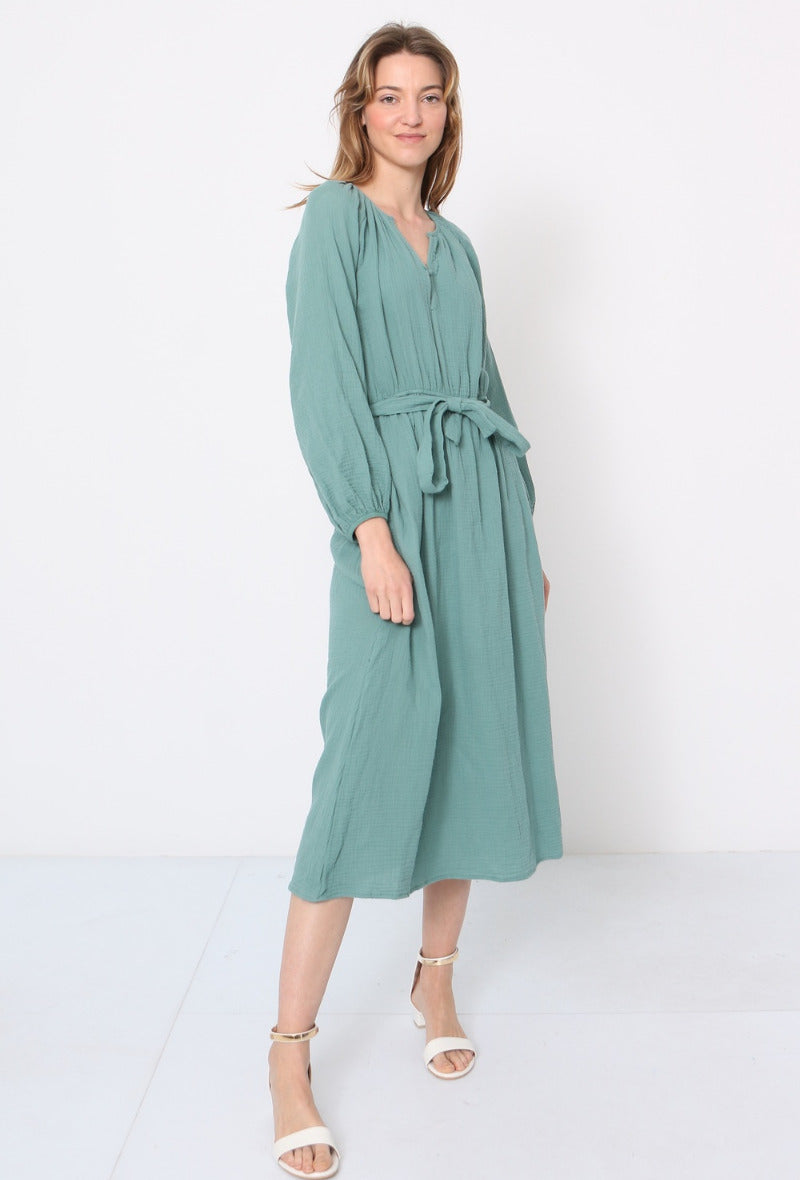 Musselinkleid - Gluecksboutique®