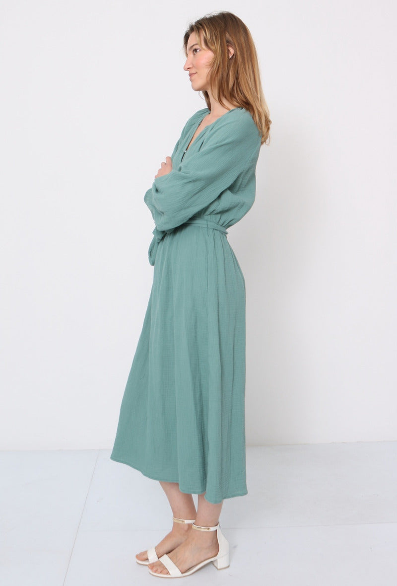 Musselinkleid - Gluecksboutique®