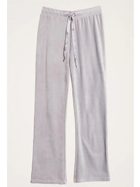 Cecilia Velour Trousers Grey Velvet - Gluecksboutique®