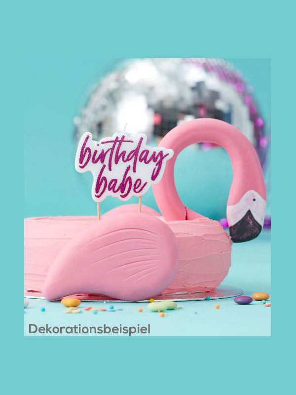 birthday babe Kerze Ginger Ray - Gluecksboutique®