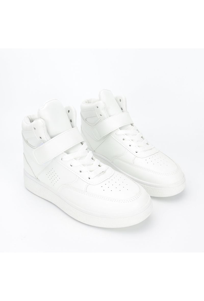 High Sneaker weiss - Gluecksboutique®