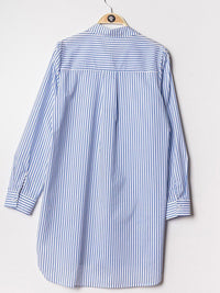 Longblouse gestreift in vers. Farben - Gluecksboutique®