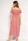 gepunktetes offshoulder Kleid - Gluecksboutique®
