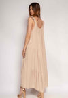 Maxikleid mit Traegern, in vers. Farben - Gluecksboutique®