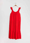 Maxikleid mit Traegern, in vers. Farben - Gluecksboutique®