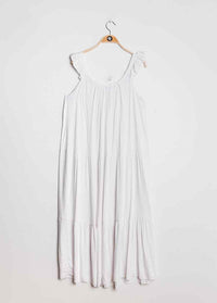 Maxikleid mit Traegern, in vers. Farben - Gluecksboutique®
