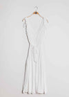 Midikleid mit Stoffguertel - Gluecksboutique®