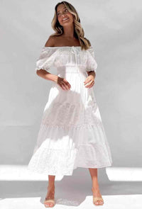 Offshoulder Kleid - Gluecksboutique®