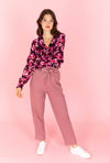 Bluse mit Print - Gluecksboutique®