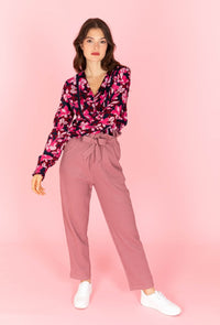 Bluse mit Print - Gluecksboutique®