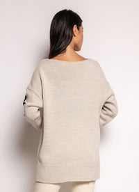 Pullover mit Sternenprint - Gluecksboutique®