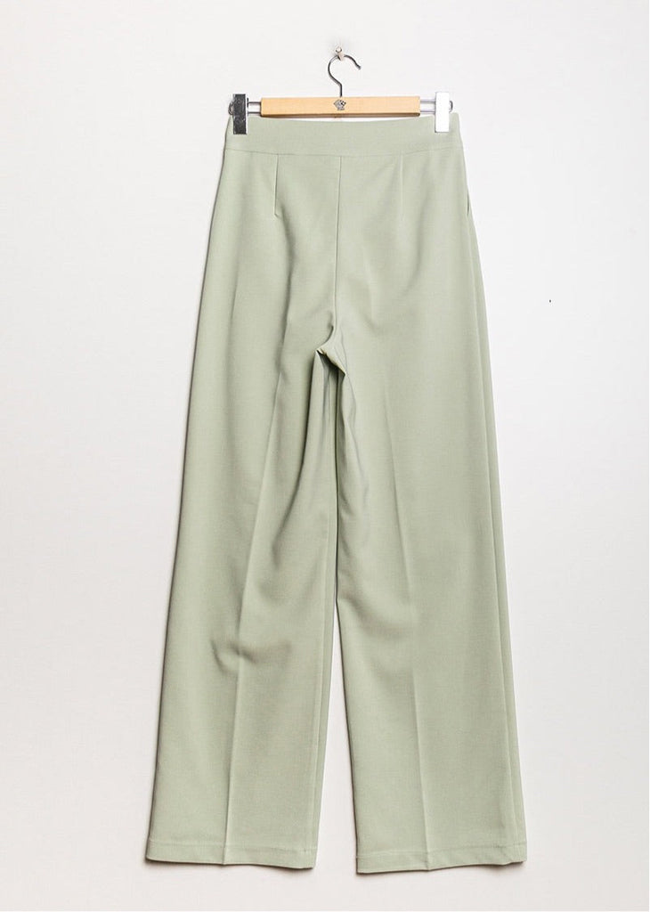 Weite Bundfaltenhose - Gluecksboutique®