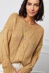 camel Pullover, vers. Farben - Gluecksboutique®