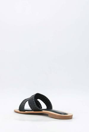 Pantoletten in schwarz oder Rosé-Gold - Gluecksboutique®