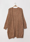 Cardigan Midilänge, vers. Farben - Gluecksboutique®