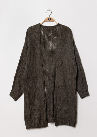 Cardigan Midilänge, vers. Farben - Gluecksboutique®