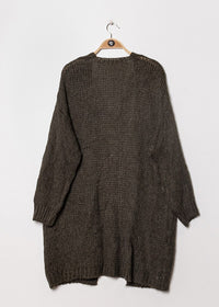 Cardigan Midilänge, vers. Farben - Gluecksboutique®