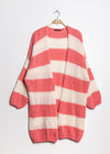 gestreifter Cardigan, vers. Farben - Gluecksboutique®