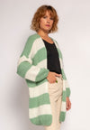 gestreifter Cardigan, vers. Farben - Gluecksboutique®