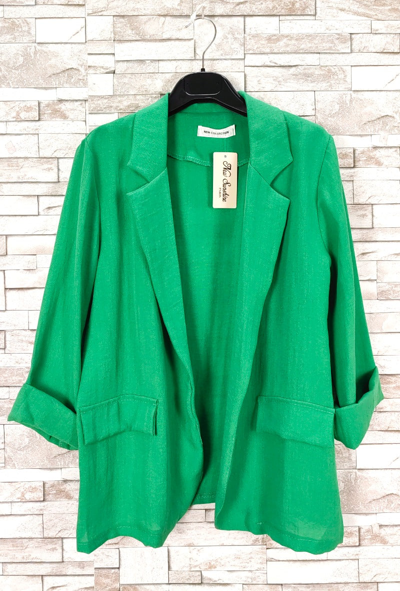 Blazer,grün - Gluecksboutique®