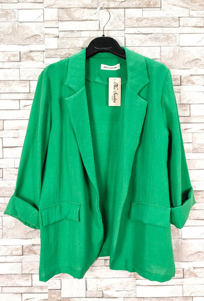 Blazer,grün - Gluecksboutique®