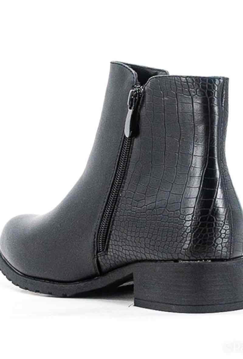 Stiefeletten mit Reißverschluß - Gluecksboutique®