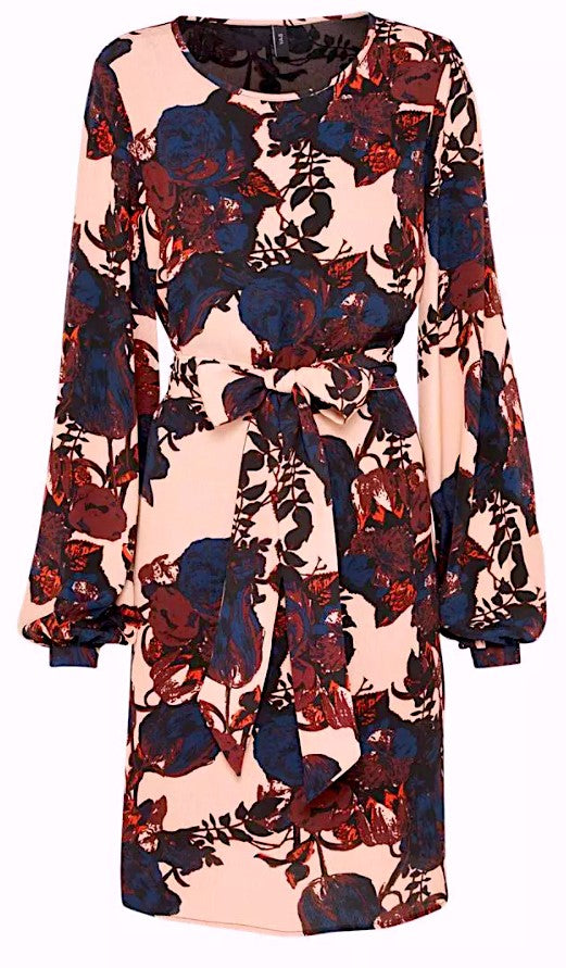 Kleid Tulip Mix Mahogany Rose YAS - Gluecksboutique®
