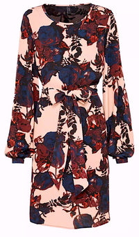 Kleid Tulip Mix Mahogany Rose YAS - Gluecksboutique®