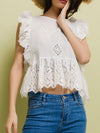 Rüschen Top - Gluecksboutique®