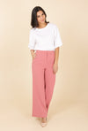 kurzes Basic Shirt mit längeren Ärmeln - Gluecksboutique®