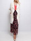 Cardigan mit Wasserfallkragen - Gluecksboutique®