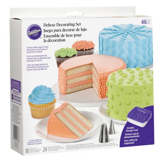 Wilton Deluxe Dekorations Set 46-teilig - Gluecksboutique®